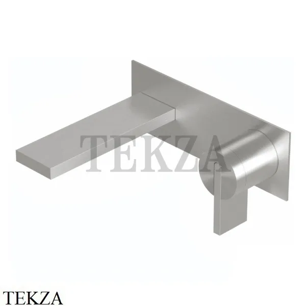 Ritmonio Dot316 Смеситель для раковины, внешняя часть PR50AL101 INOX, Brushed steel