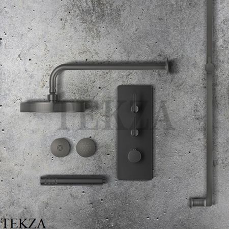 Gessi INCISO SHOWER Термостатический смеситель 1 поток, внешняя часть 58132-031, хром глянец