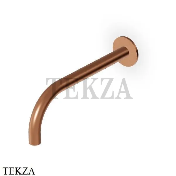 Zucchetti Helm Излив для ванны настенный 23.0 см Z92245.XP91, brushed copper