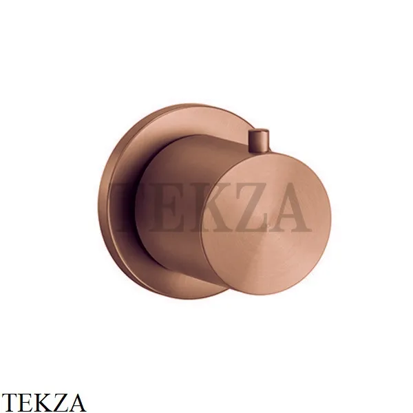 Gessi 316 WELLNESS Запорный вентиль, внешняя часть 54564-708, Copper Brushed