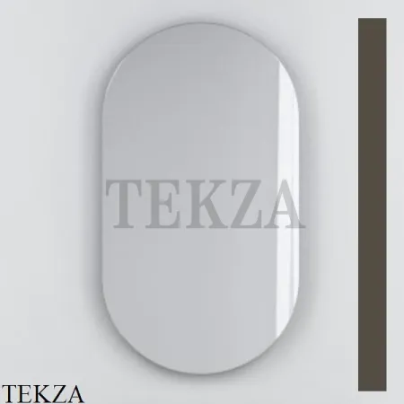 CIELO CATINO OVAL MIRROR Зеркало овальное CASPO CM, рама Cemento