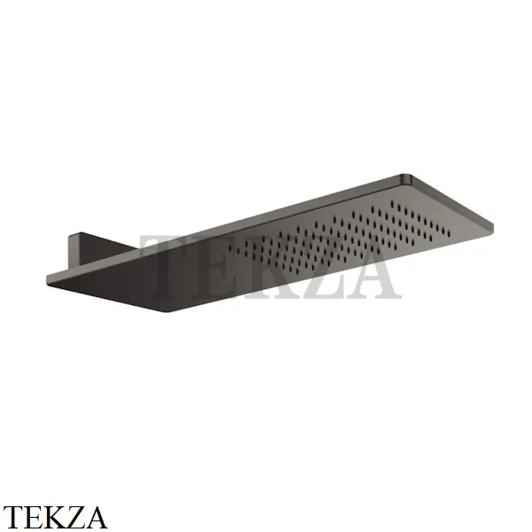 Gessi Rettangolo shower Верхний душ настенного крепления 33095-707, Black Metal Brushed