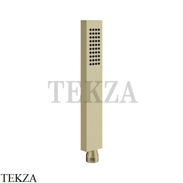 Gessi Rettangolo shower Душевая лейка стержневая 20154-727, Brushed Brass