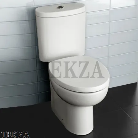Hatria ERIKA PRO Унитаз компакт, сиденье с микролифтом, белый глянец (снято с производства)