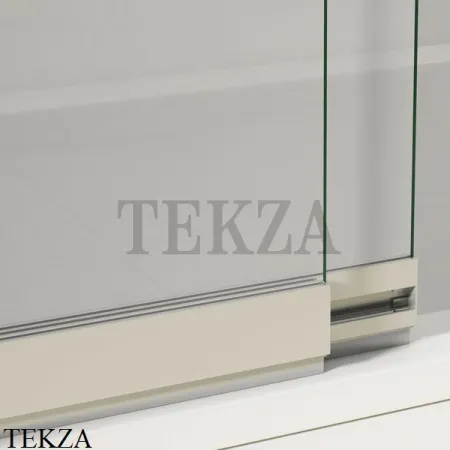 Vincea Душевая шторка на ванну VSB-1E100CL, хром глянец, стекло прозрачное
