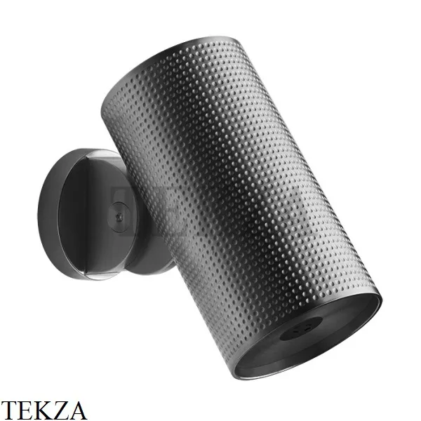Gessi 316 SPOTWATER CESELLO Душевая головка настенного крепления, распыление 57235-707, Black Metal Brushed