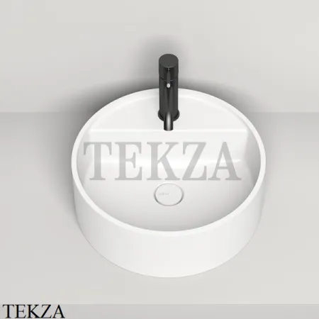 SALINI ARMONIA TOP 02 Раковина накладная, из композита S-Sense 130116G, белый глянец