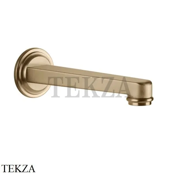Gessi VENTI20 Излив настенный для ванны 65103-726, Warm Bronze Br