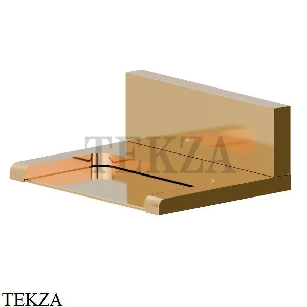Newform Cascate Излив настенный водопад-каскадный 207.61.020, PVD Glossy Gold