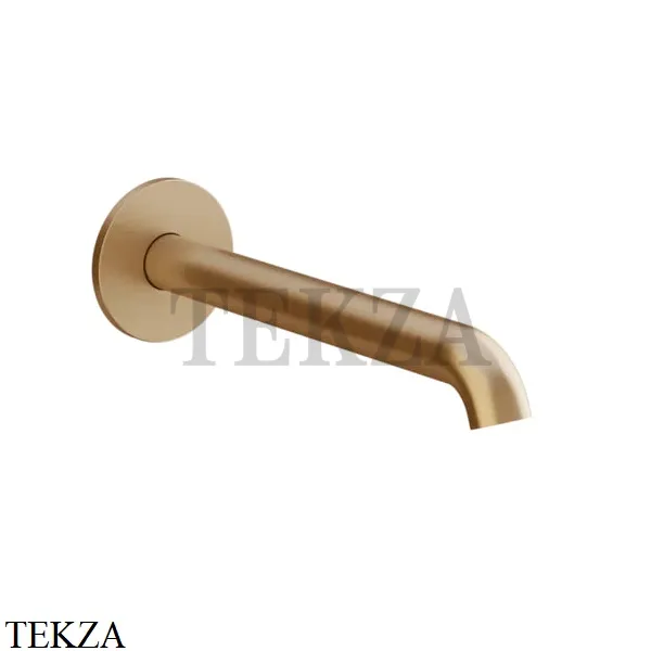 Gessi Origini WARM Излив для раковины на стену средний 66102-726, Warm Bronze Br