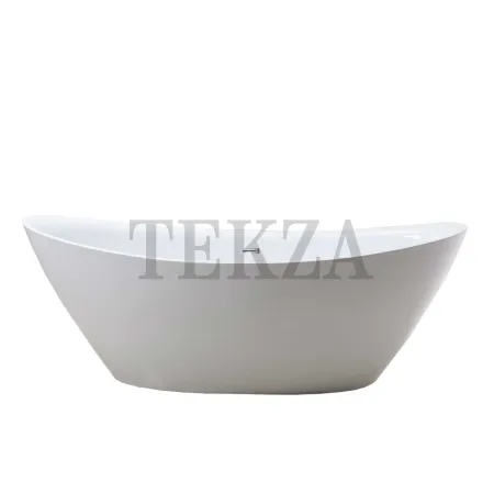 Vincea Ванна акриловая Vincea VBT-203, слив-перелив в комплекте хром, цвет белый глянец