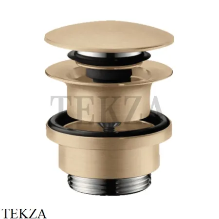 Hansgrohe Push-open Донный клапан нажимной 50100140, Brushed Bronze