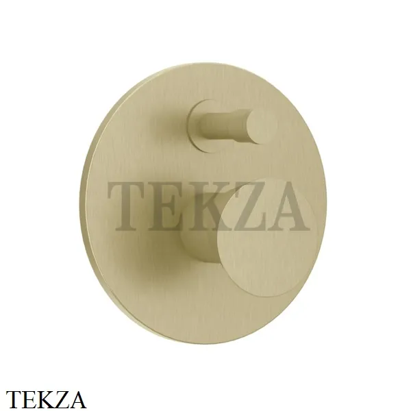 Gessi CONO Смеситель для душа 2 потока, внешняя часть 45079-727, Brushed Brass (снято с производства)