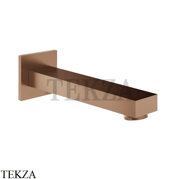 Gessi Inverso RIGATO Излив для ванны на стену 73103-708, Copper Brushed