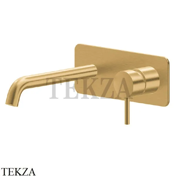 Newform X-Steel 316 Смеситель для раковины, внешняя часть 69629EX.59.097, PVD Brushed gold