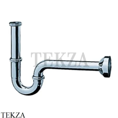 Hansgrohe Сифон трубчатый для раковины 53010000, хром глянец