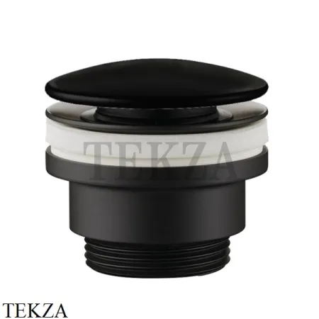 Cielo Универсальный донный клапан click-clack PIL01NM N, BLACK-черный глянцевый