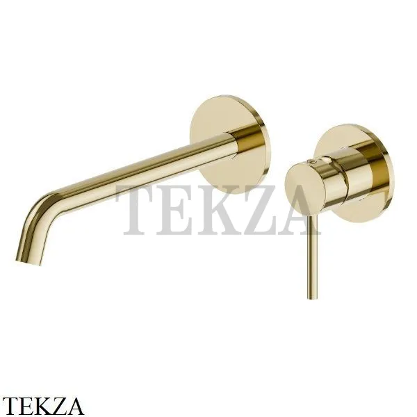 Newform XT Смеситель для раковины 240, внешняя часть, 4230E.61.020, PVD Glossy gold