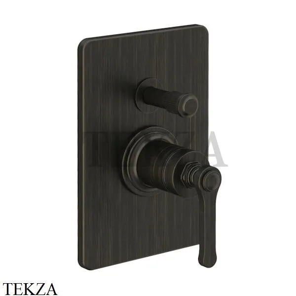 Gessi VENTI20 Смеситель для душа, 2 поток, внешняя часть 65079-187, Aged Bronze