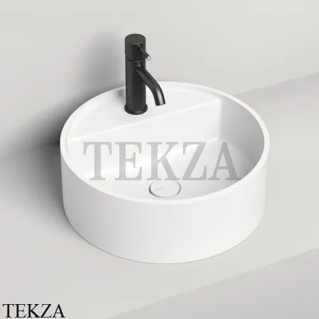SALINI ARMONIA TOP 02 Раковина накладная, из композита S-Sense 130116G, белый глянец