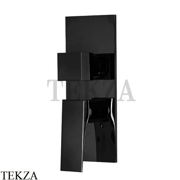 FIMA Carlo Frattini Zeta Смеситель для душа на 2-3 потребителя F3969X6NS, черный матовый