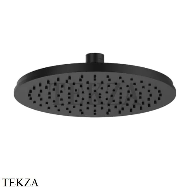 Fantini Icona Classic Верхний душ круглый 20 см анти кальций 86138113, Черный матовый