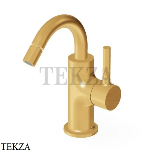 Zucchetti Pan Смеситель для биде, с донным клапаном ZP6348.C41, brushed gold