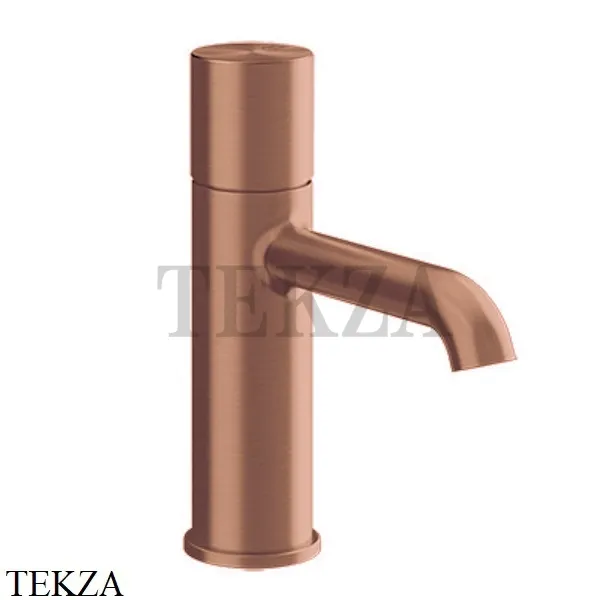 Gessi Habito UNITO Смеситель для раковины, без донного клапана 70002-708, Copper Brushed
