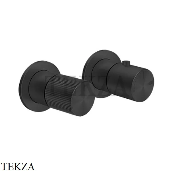 Gessi Habito RIGATO Термостат для душа на 1 поток, внешняя часть 70532-299, Black XL