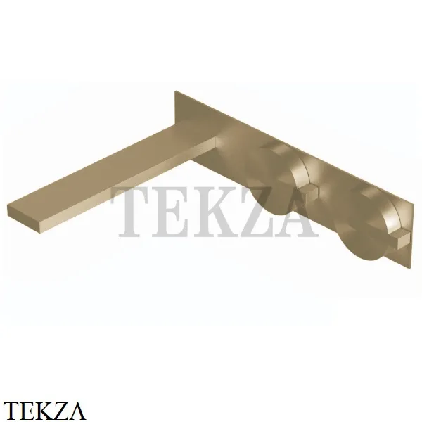 Ritmonio Dot316 Смеситель для раковины, внешняя часть PR50AK102 ICX, Champagne Stainless Steel
