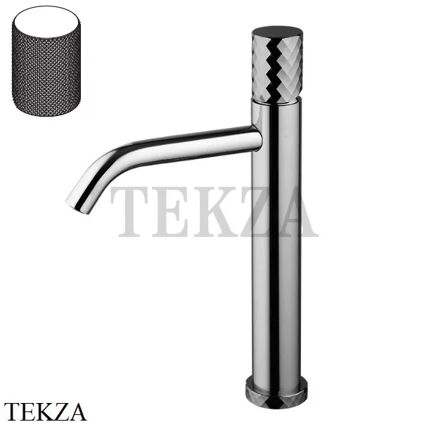 FIMA Carlo Frattini Spillo TECH G Смеситель для раковины, с донным клапаном F3031TLXSGCN, Black chrome