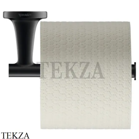 Duravit Starck T Держатель туалетной бумаги, без крышки 0099374600, черный матовый
