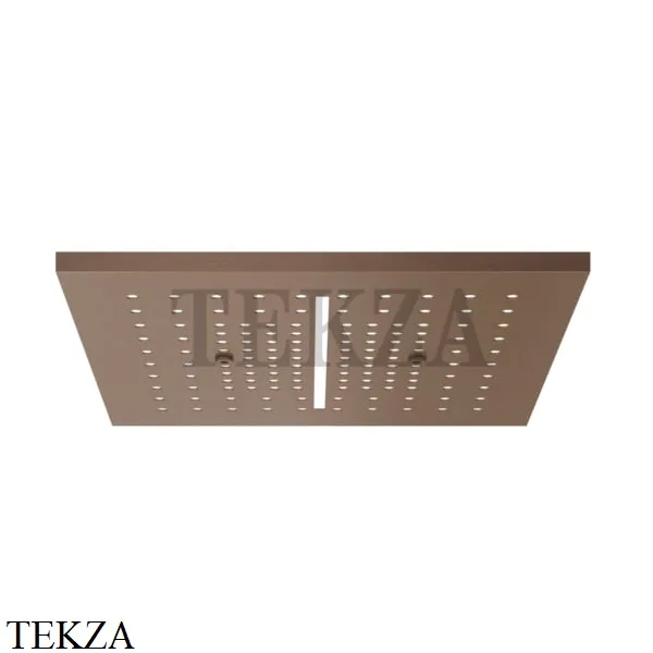 Gessi AFILO Верхняя накладная панель, 3 функции хромотерапия 57004-708, Copper Brushed