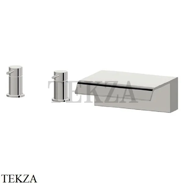 Newform Cascate Смеситель на борт ванны каскад 70032.M0.070, Titanium satin