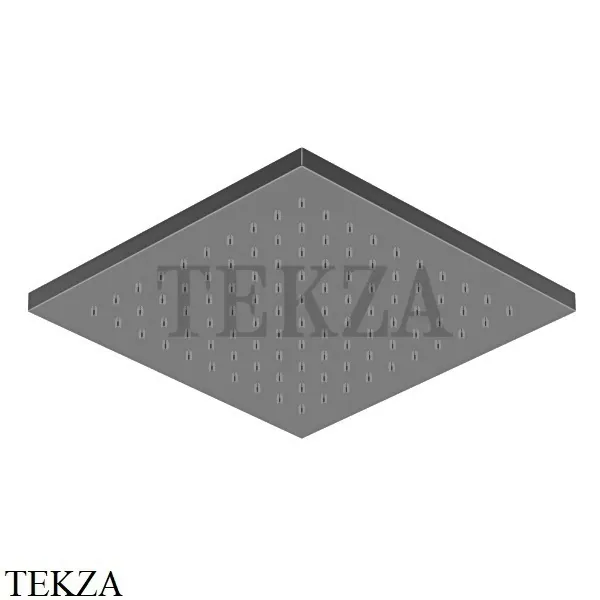 Ritmonio SHOWER Верхняя душевая лейка 25х25 см 75A025 BLX, Brushed Black Chrome
