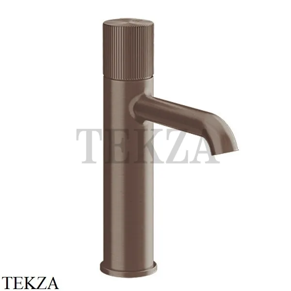 Gessi Habito RIGATO Смеситель для раковины средний, без донного клапана 70506-845, Dark Bronze