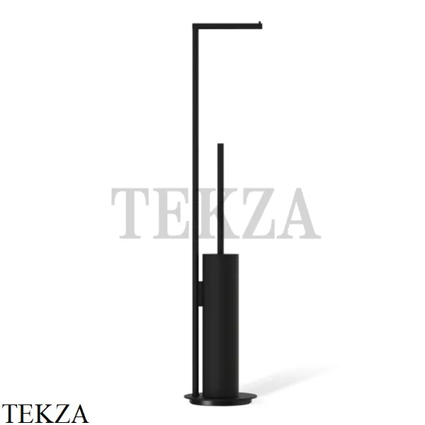 Decor Walther MIKADO MK SBK Стойка с ершиком и бумагодержателем 0522360, черный матовый