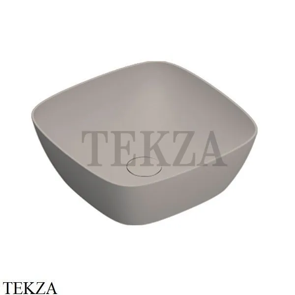 Catalano Alvea Раковина накладная, без перелива 0622400032, Tortora Satinato