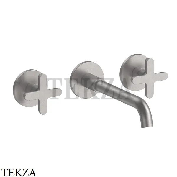 Fantini Icona Classic Смеситель для раковины 20 см, внешняя часть 53Q8R013B, Raw Metal PVD