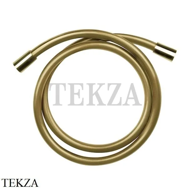 Gessi Шланг душевой сromalux 200 см, с оболочкой ПВХ 28746-716, Gold Br. PVD