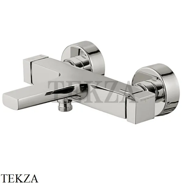 FIMA Carlo Frattini Zeta Смеситель для ванны с изливом F3964/1SN, Brushed nickel