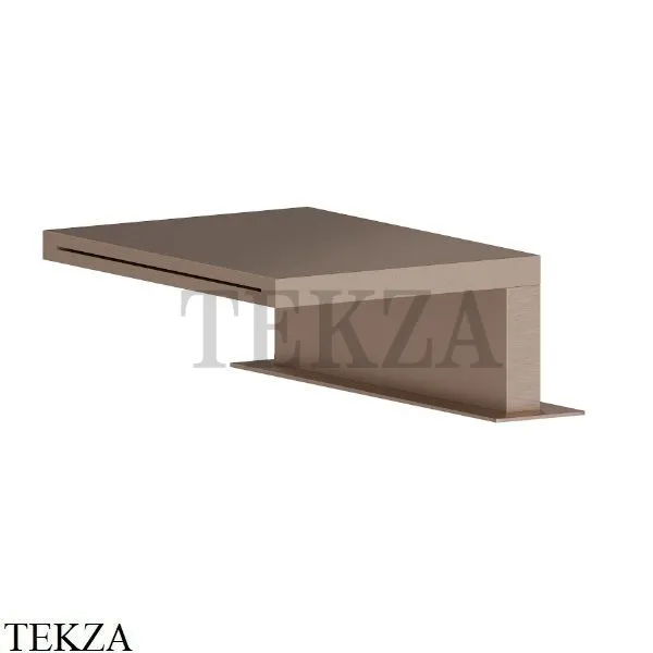 Newform Cascate Излив на борт ванны каскадный 208.M0.075, Copper glossy