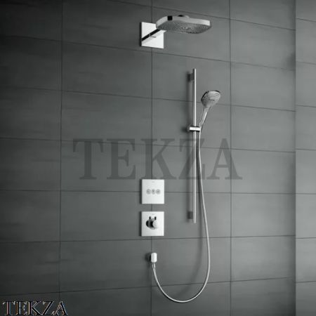 Hansgrohe ShowerSelect Запорно-переключающее устройство, внешняя часть 15764140, Brushed Bronze