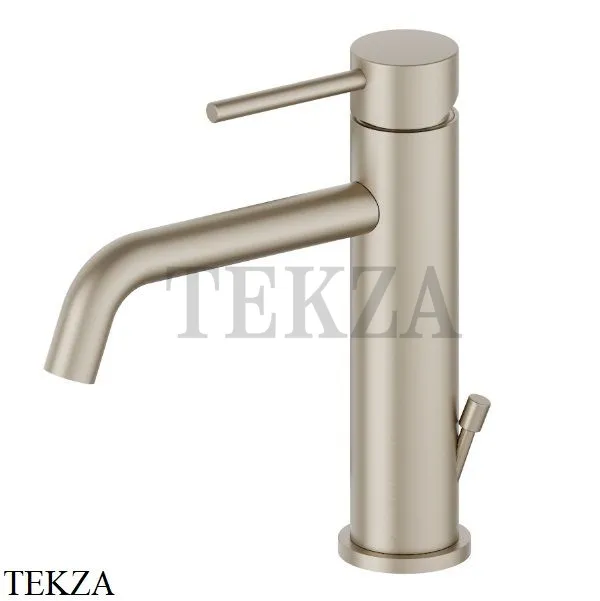 Newform XT Смеситель для раковины 150, с донным клапаном 4201.M0.071, Gold satin