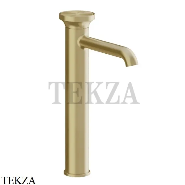 Gessi Origini ACCENT Смеситель для раковины без гарнитура 66004-727, Brushed Brass