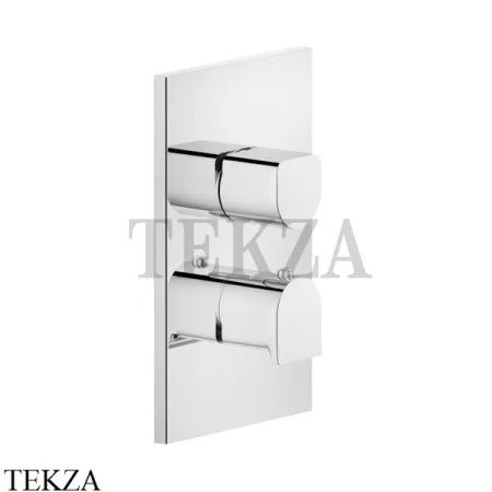 Gessi RILIEVO Термостат для душа на 3 потока, внешняя часть 59136-031, хром глянец