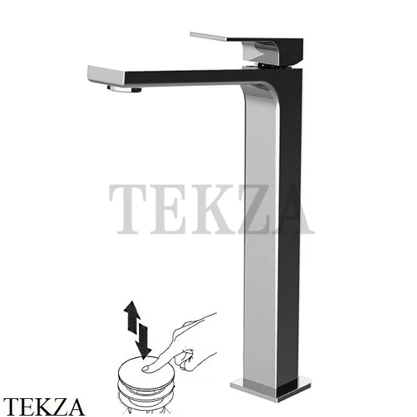 FIMA Carlo Frattini FIT Смеситель для раковины, с донным клапаном, F3381/HCR хром глянец