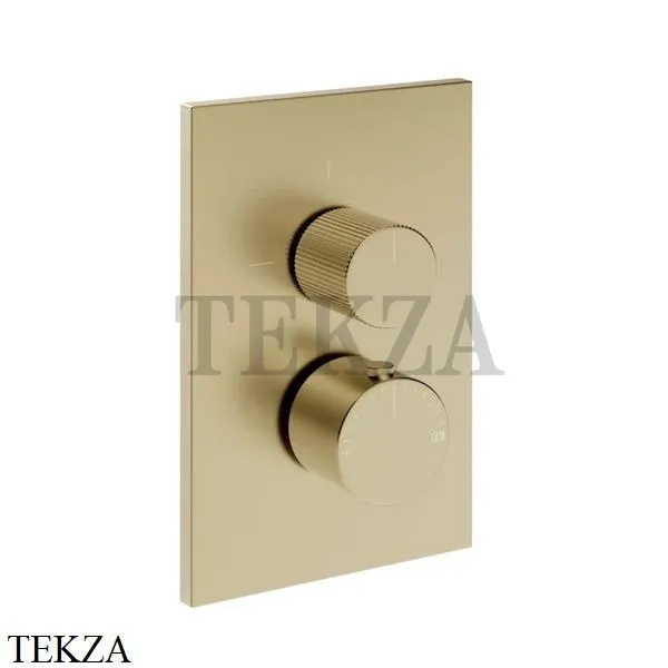 Gessi Habito RIGATO Термостат для душа, 1 поток, внешняя часть 73533-727, Brass Br. PVD