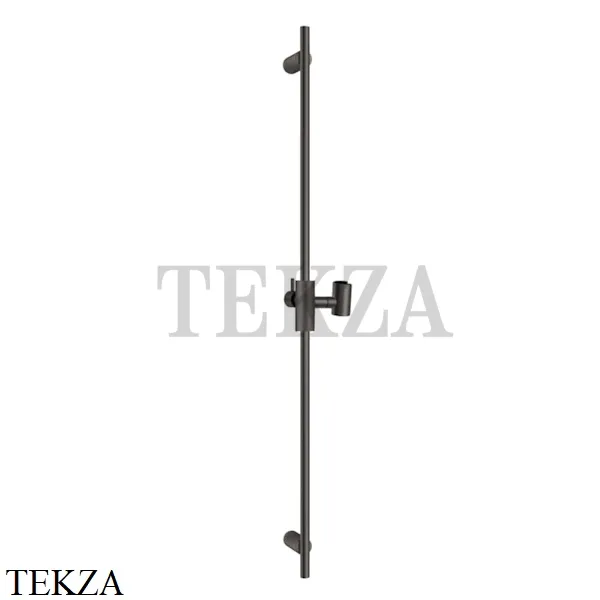 Gessi ANELLO Штанга для душа с держателем 63485-707, Black Metal Brushed PVD