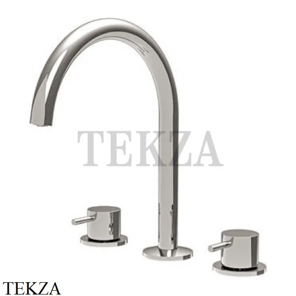 FIMA Carlo Frattini Spillo UP Смеситель для раковины, с донным клапаном F3161SN, Brushed nickel